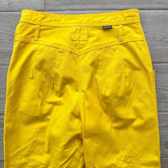 Esprit‎ Sport Womens Yellow Relaxed Fit Mom Jeans Size 9/10 - Picture 7 of 13